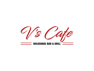 Vs Cafe logo design by yunda