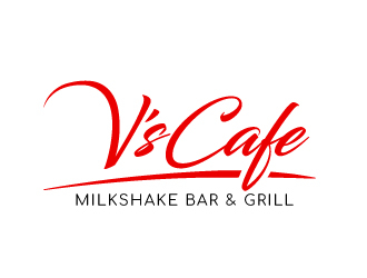 Vs Cafe logo design by jaize
