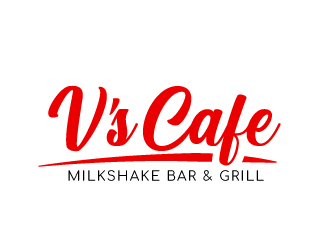 Vs Cafe logo design by jaize