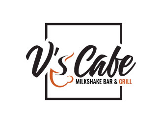 Vs Cafe logo design by sanworks