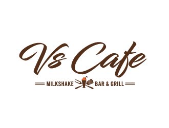 Vs Cafe logo design by bluespix