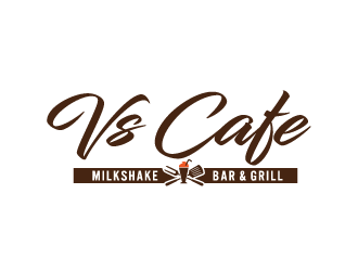 Vs Cafe logo design by bluespix