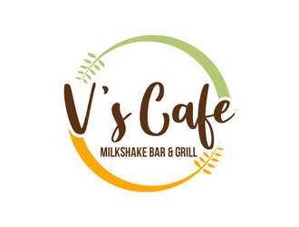 Vs Cafe logo design by kunejo