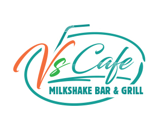 Vs Cafe logo design by adm3