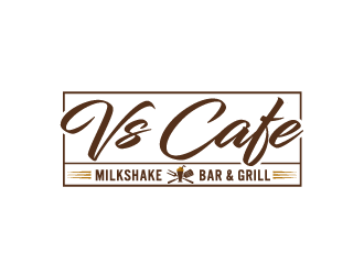 Vs Cafe logo design by bluespix