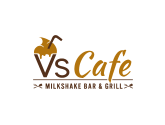 Vs Cafe logo design by bluespix