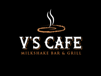 Vs Cafe logo design by BeDesign