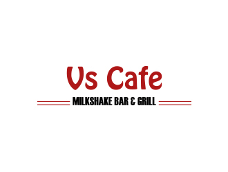 Vs Cafe logo design by Rexi_777
