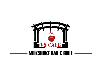 Vs Cafe logo design by Rexi_777
