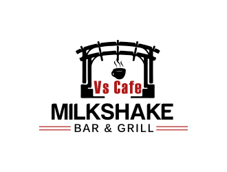 Vs Cafe logo design by Rexi_777