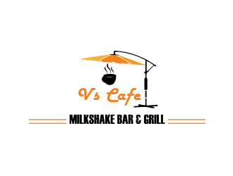 Vs Cafe logo design by Rexi_777