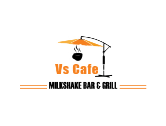 Vs Cafe logo design by Rexi_777