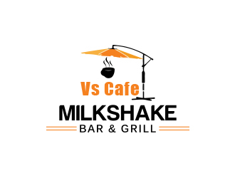 Vs Cafe logo design by Rexi_777
