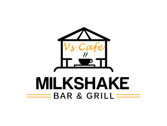 Vs Cafe logo design by Rexi_777