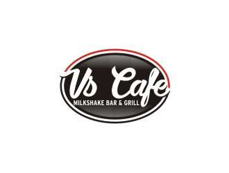 Vs Cafe logo design by wonggrafis