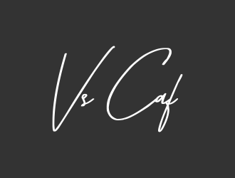 Vs Cafe logo design by menanagan