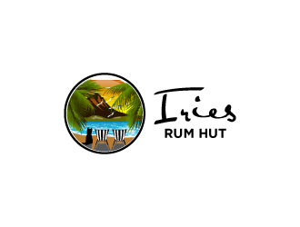 Iries Rum Hut logo design by torresace