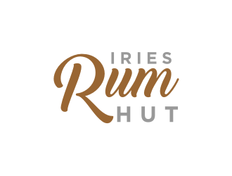 Iries Rum Hut logo design by bricton