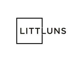 Littluns logo design by johana