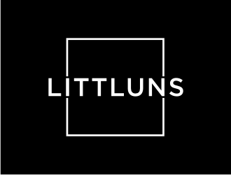Littluns logo design by johana