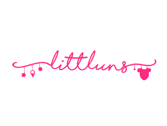 Littluns logo design by Rossee