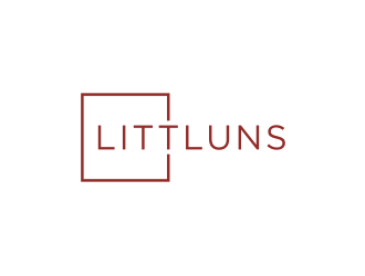 Littluns logo design by bricton