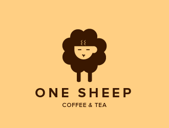 One Sheep Coffee & Tea logo design by czars