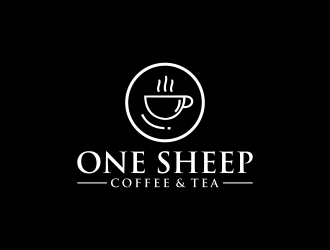 One Sheep Coffee & Tea logo design by RIANW