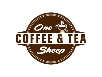 One Sheep Coffee & Tea logo design by tukang ngopi