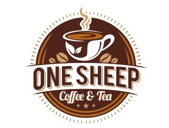 One Sheep Coffee & Tea logo design by ruki