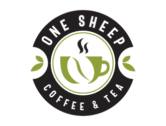 One Sheep Coffee & Tea logo design by akilis13
