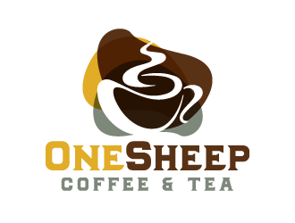 One Sheep Coffee & Tea logo design by akilis13