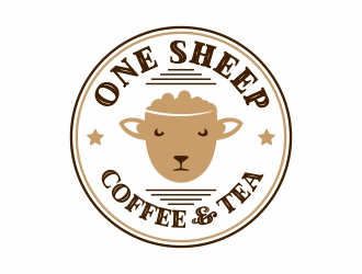 One Sheep Coffee & Tea logo design by adwebicon