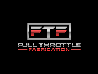Full Throttle Fabrication  logo design by johana