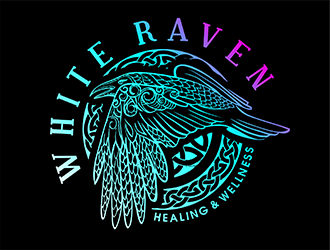 White Raven Healing & Wellness logo design by MCXL
