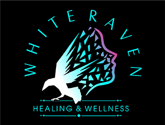 White Raven Healing & Wellness logo design by MCXL