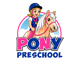 Pony preschool logo design by haze