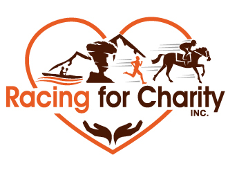 Racing for Charity, Inc. logo design by PMG