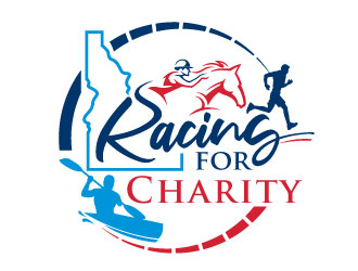 Racing for Charity, Inc. logo design by invento