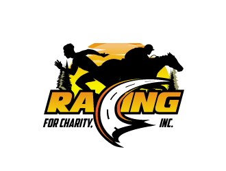 Racing for Charity, Inc. logo design by torresace