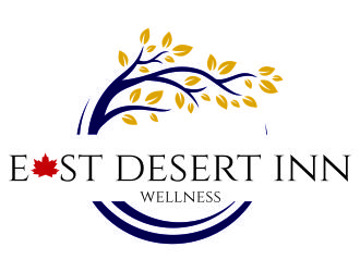 East Desert Inn Wellness  logo design by jetzu
