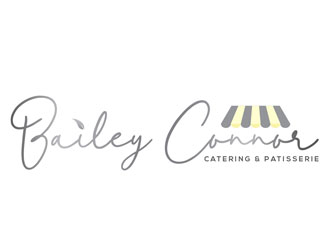 Bailey Connor Catering & Patisserie logo design by LogoInvent