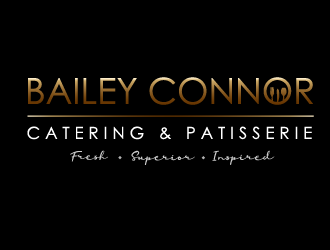 Bailey Connor Catering & Patisserie logo design by axel182