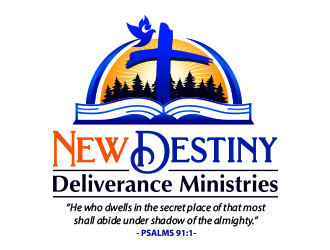 New Destiny Deliverance Ministries logo design by adm3