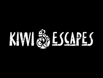 Kiwi Escapes logo design by Panara