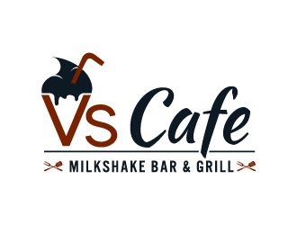 Vs Cafe logo design by bluespix