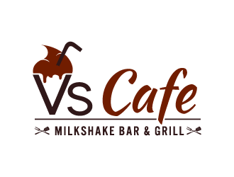 Vs Cafe logo design by bluespix