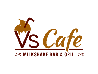 Vs Cafe logo design by bluespix
