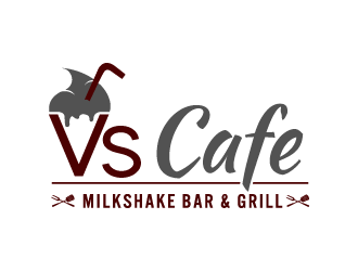 Vs Cafe logo design by bluespix