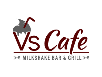 Vs Cafe logo design by bluespix